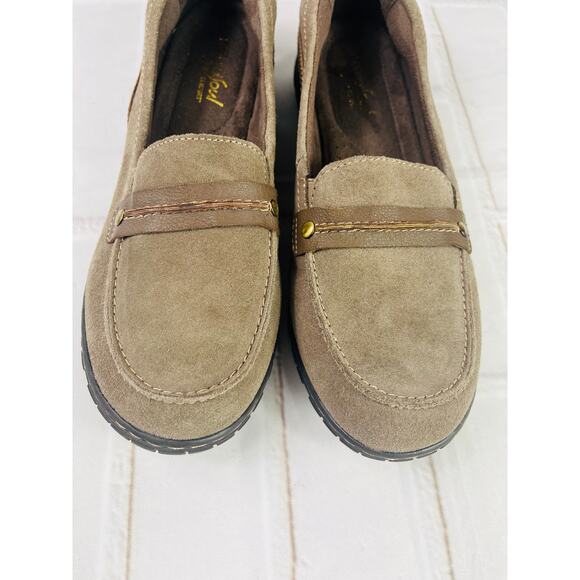NEW Naturalizer suede tan loafers size 8.5 - Picture 3 of 9